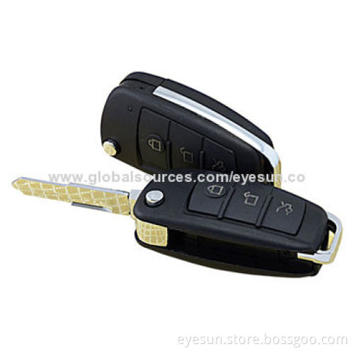 High-capacity Night Vision Motion Sensor 1,080P Full HD Car Keychain Mini Cameras, 5V DC Voltage
